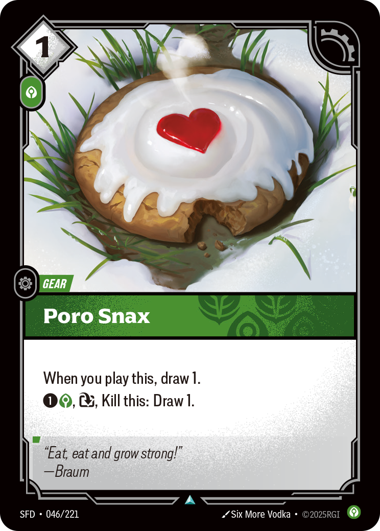 Poro Snax - SFD 046/221 Chinese Version