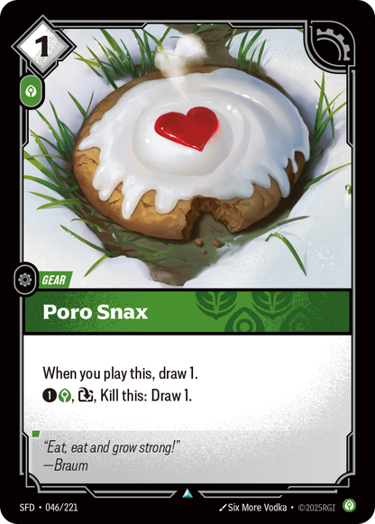 Poro Snax - SFD 046/221 Chinese Version