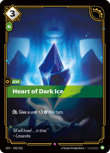 Heart of Dark Ice - SFD 052/221 Chinese Version