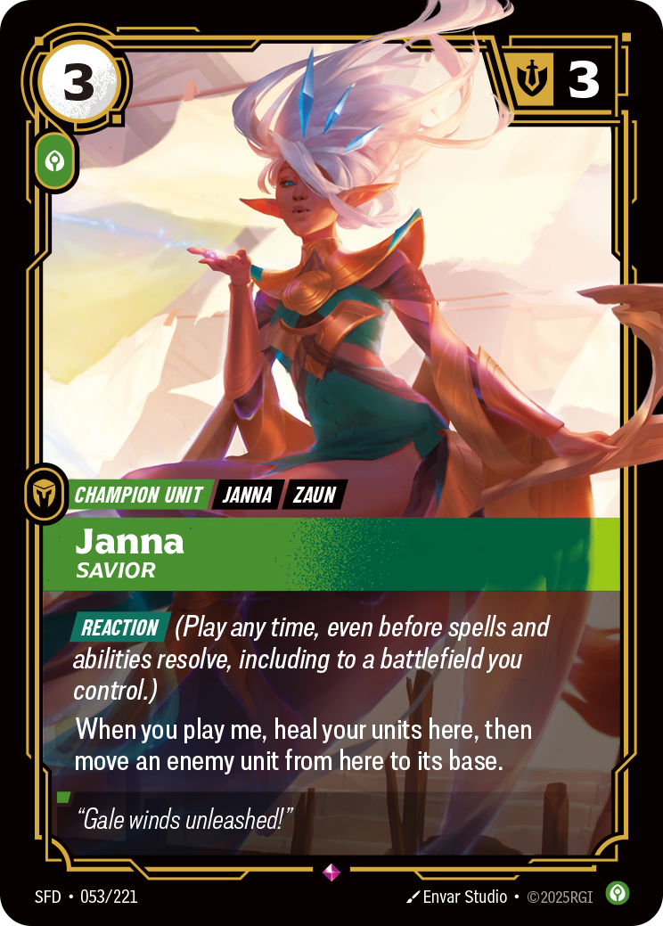 Janna - SFD 053/221 Chinese Version