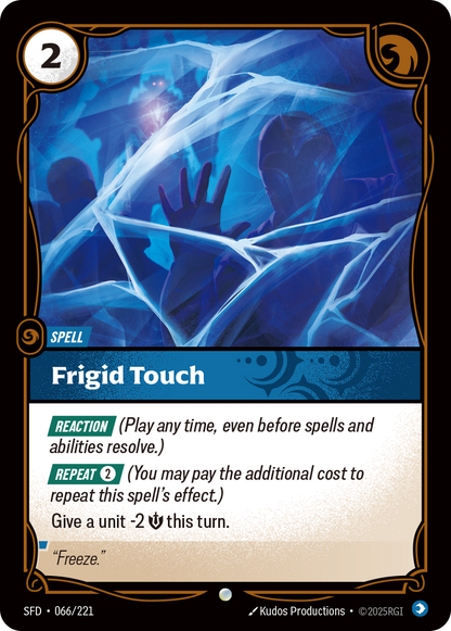 Frigid Touch - SFD 066/221 Chinese Version
