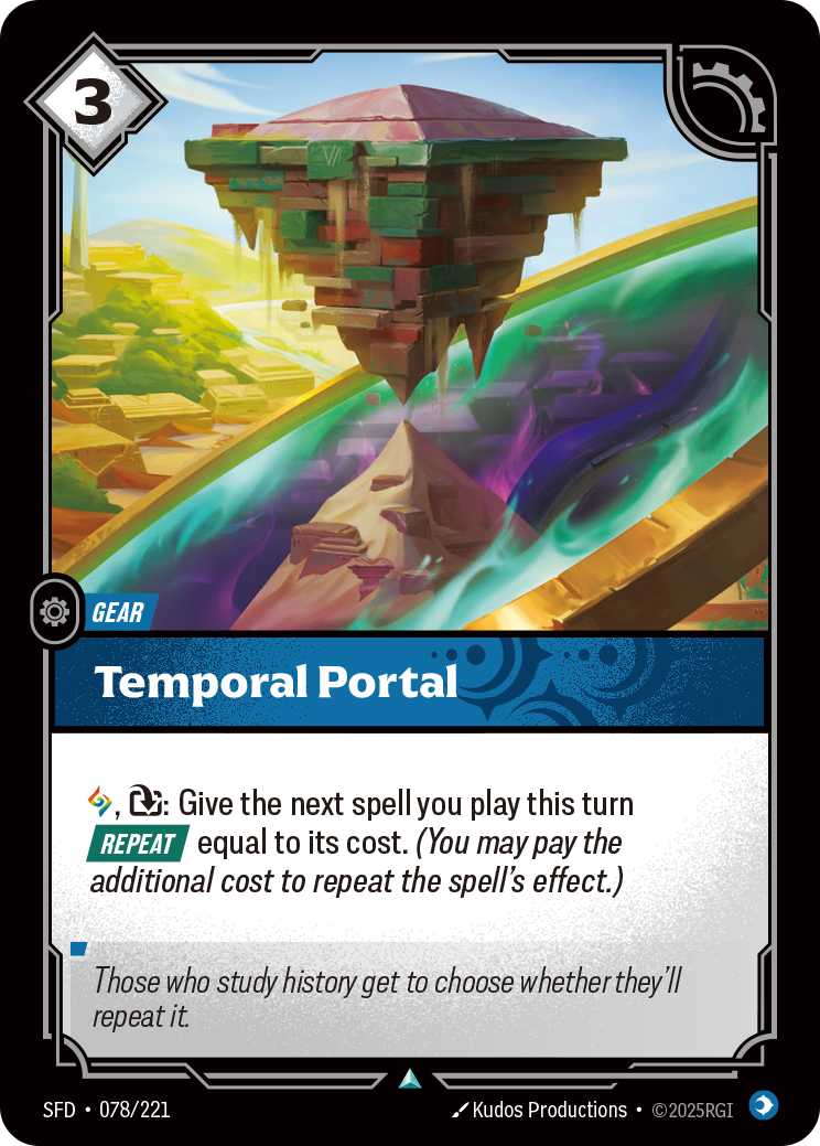 Temporal Portal - SFD 078/221 Chinese Version