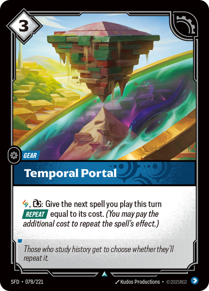 Temporal Portal - SFD 078/221 Chinese Version