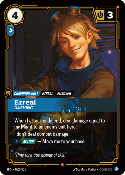 Ezreal - SFD 082/221 Chinese Version