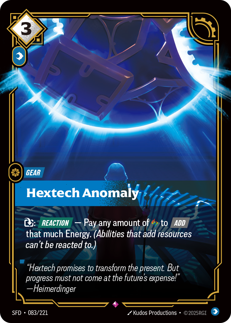 Hextech Anomaly - SFD 083/221 Chinese Version