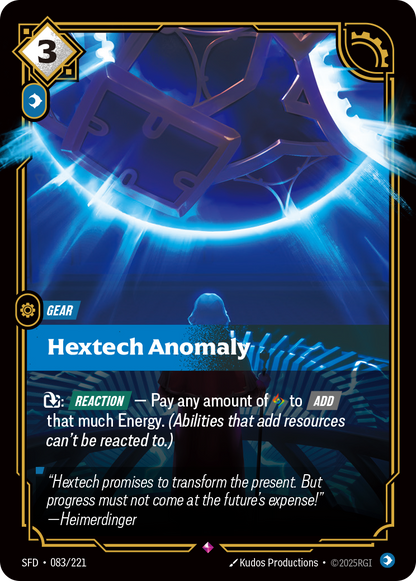 Hextech Anomaly - SFD 083/221 Chinese Version