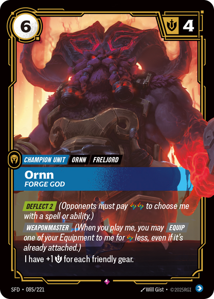 Ornn - SFD 085/221 Chinese Version