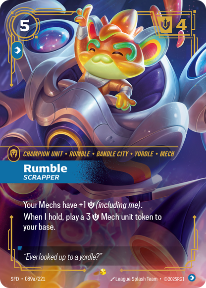 Rumble - SFD 089a/221 Chinese Version