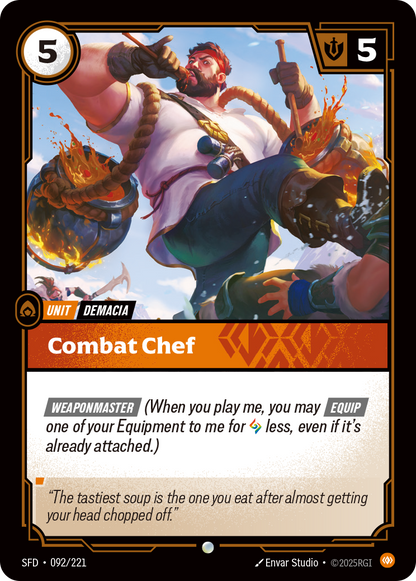 Combat Chef - SFD 092/221 Chinese Version