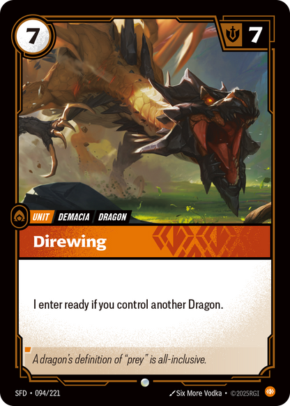 Direwing - SFD 094/221 Chinese Version