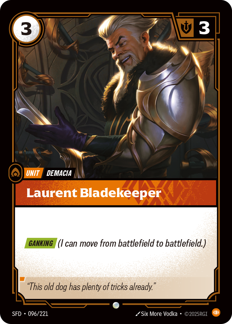 Laurent Bladekeeper - SFD 096/221 Chinese Version