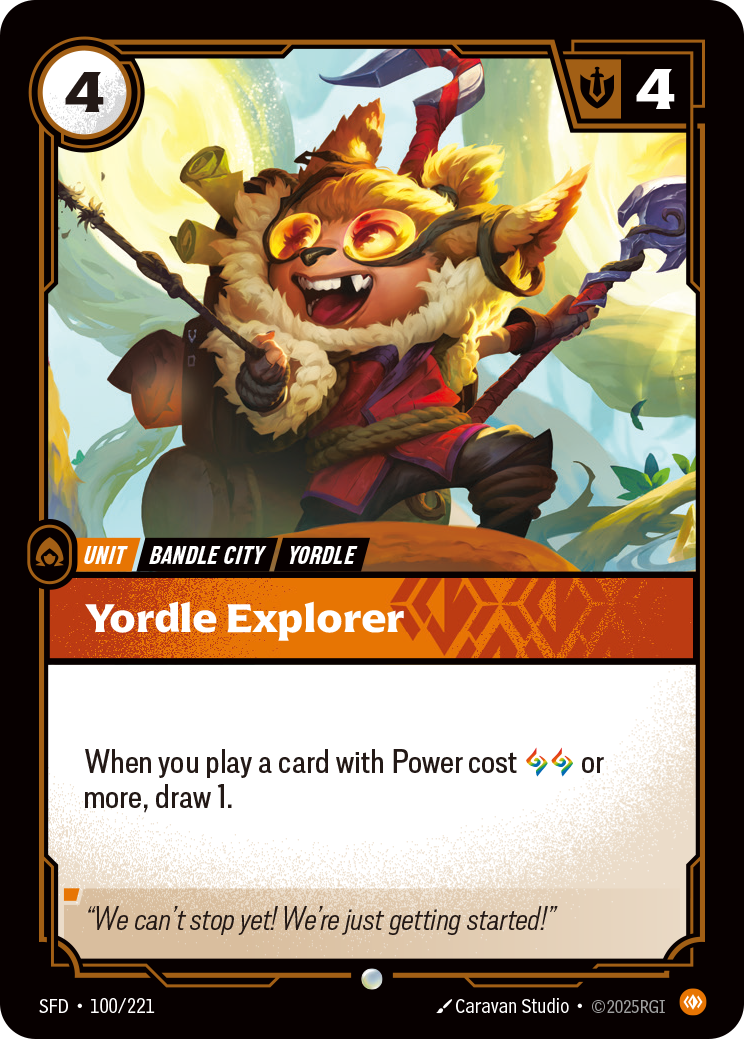 Yordle Explorer - SFD 100/221 Chinese Version