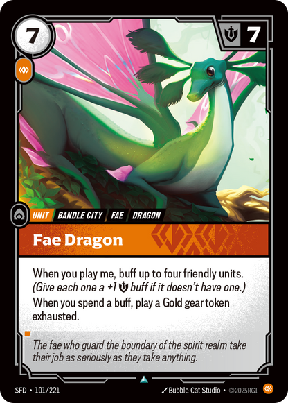 Fae Dragon - SFD 101/221 Chinese Version