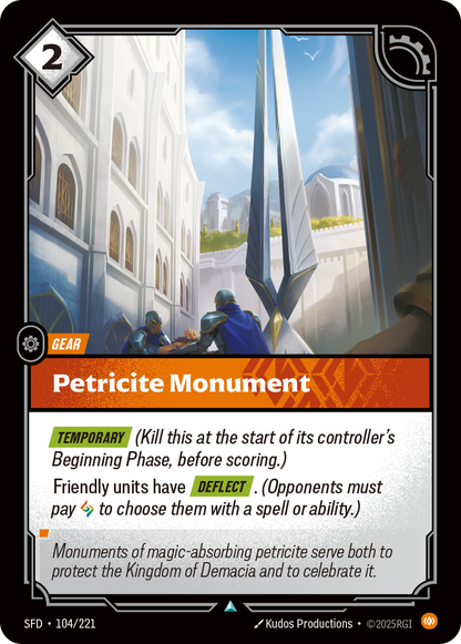 Petricite Monument - SFD 104/221 Chinese Version