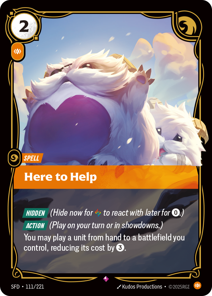 Here to Help - SFD 111/221 Chinese Version