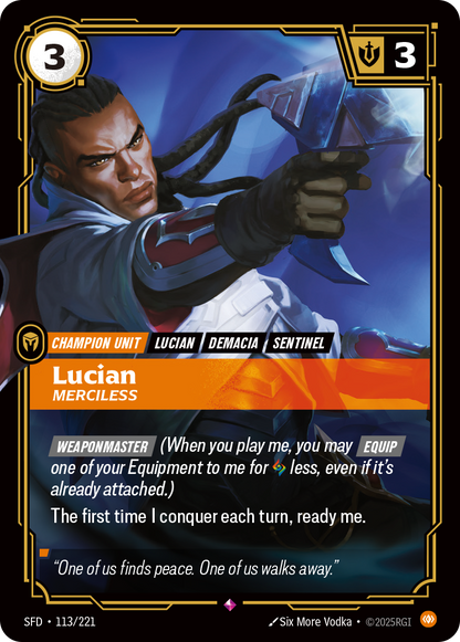 Lucian - SFD 113/221 Chinese Version