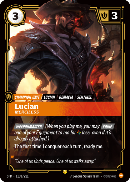 Lucian - SFD 113a/221 Chinese Version