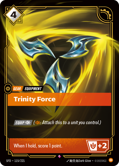Trinity Force - SFD 115/221 Chinese Version