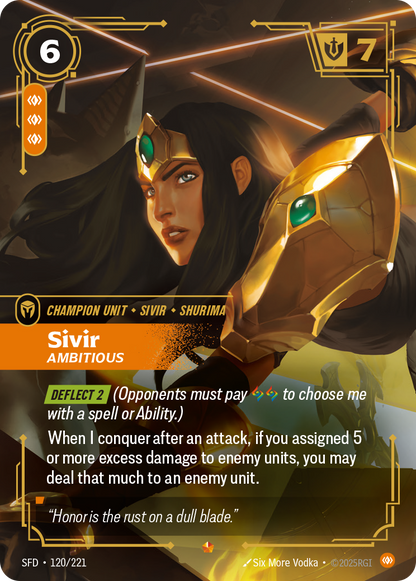 Sivir - SFD 120/221 Chinese Version
