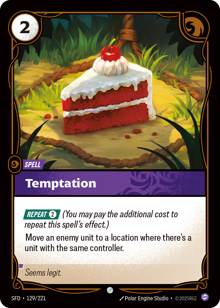 Temptation - SFD 129/221 Chinese Version