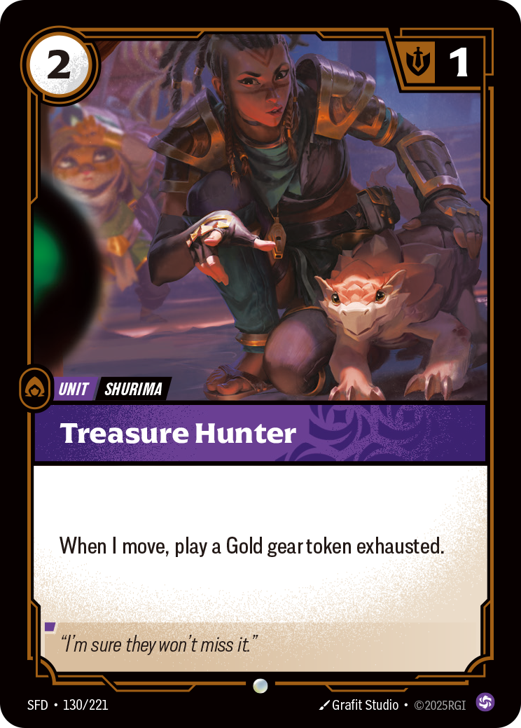 Treasure Hunter - SFD 130/221 Chinese Version