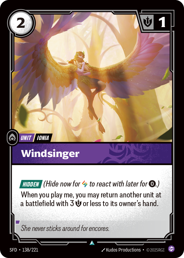 Windsinger - SFD 138/221 Chinese Version