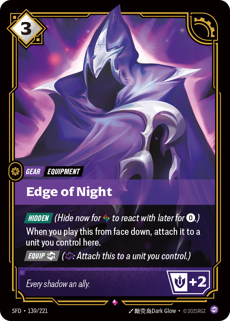 Edge of Night - SFD 139/221 Chinese Version