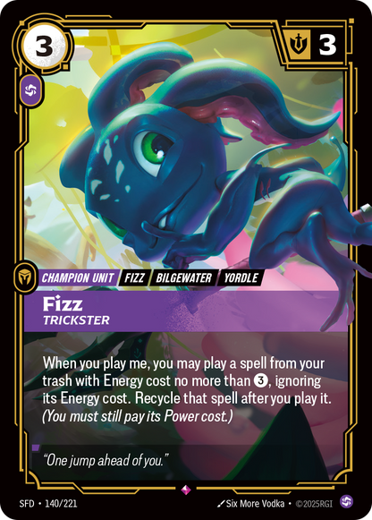 Fizz - SFD 140/221 Chinese Version