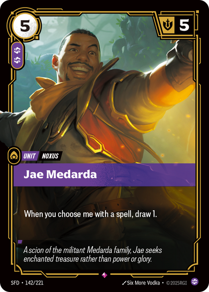 Jae Medarda SFD 142/221 Chinese Version