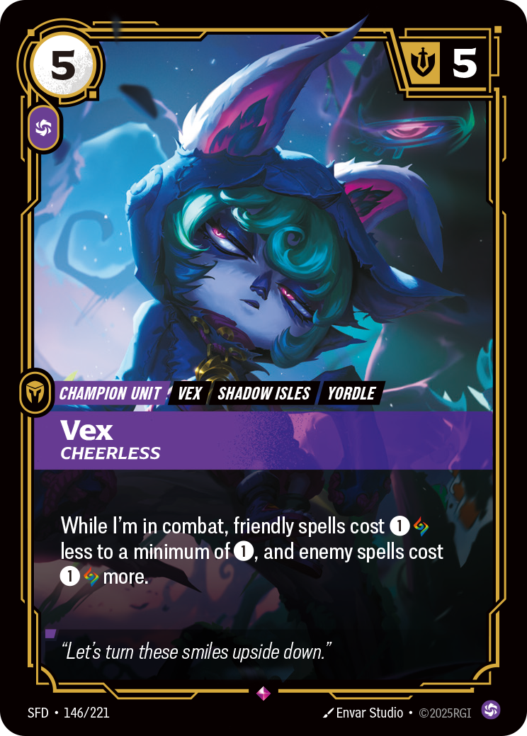 Vex - Cheerless SFD 146/221 Chinese Version