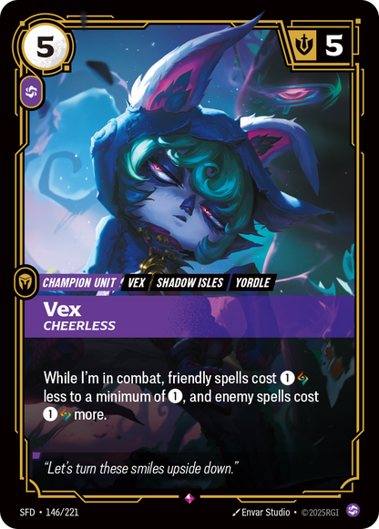 Vex - Cheerless SFD 146/221 Chinese Version