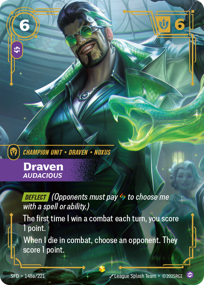 Draven - Audacious SFD 148a/221 Chinese Version