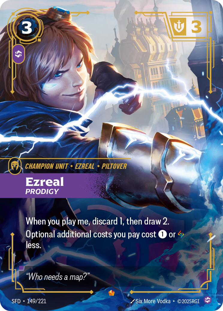 Ezreal - Prodigy SFD 149/221 Chinese Version
