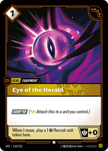 Eye of the Herald SFD 153/221 Chinese Version