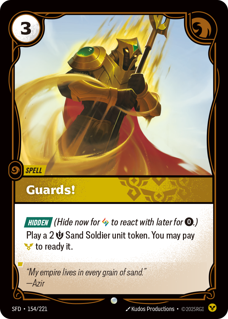 Guards! SFD 154/221 Chinese Version