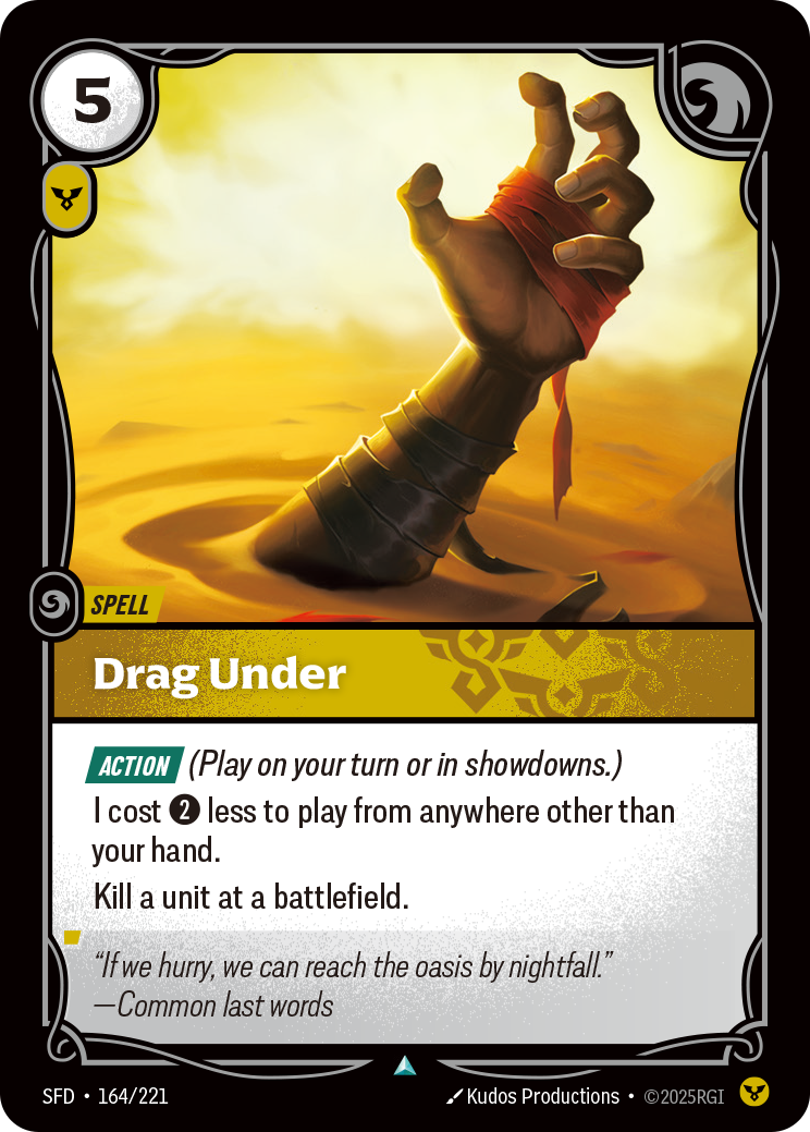 Drag Under SFD 164/221 Chinese Version