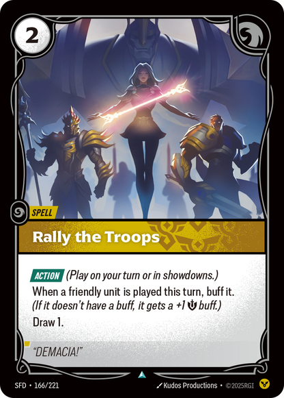 Rally the Troops SFD 166/221 Chinese Version