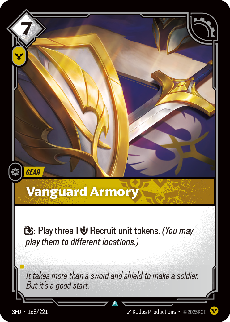 Vanguard Armory SFD 168/221 Chinese Version