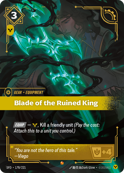 Blade of the Ruined King SFD 178/221 Chinese Version