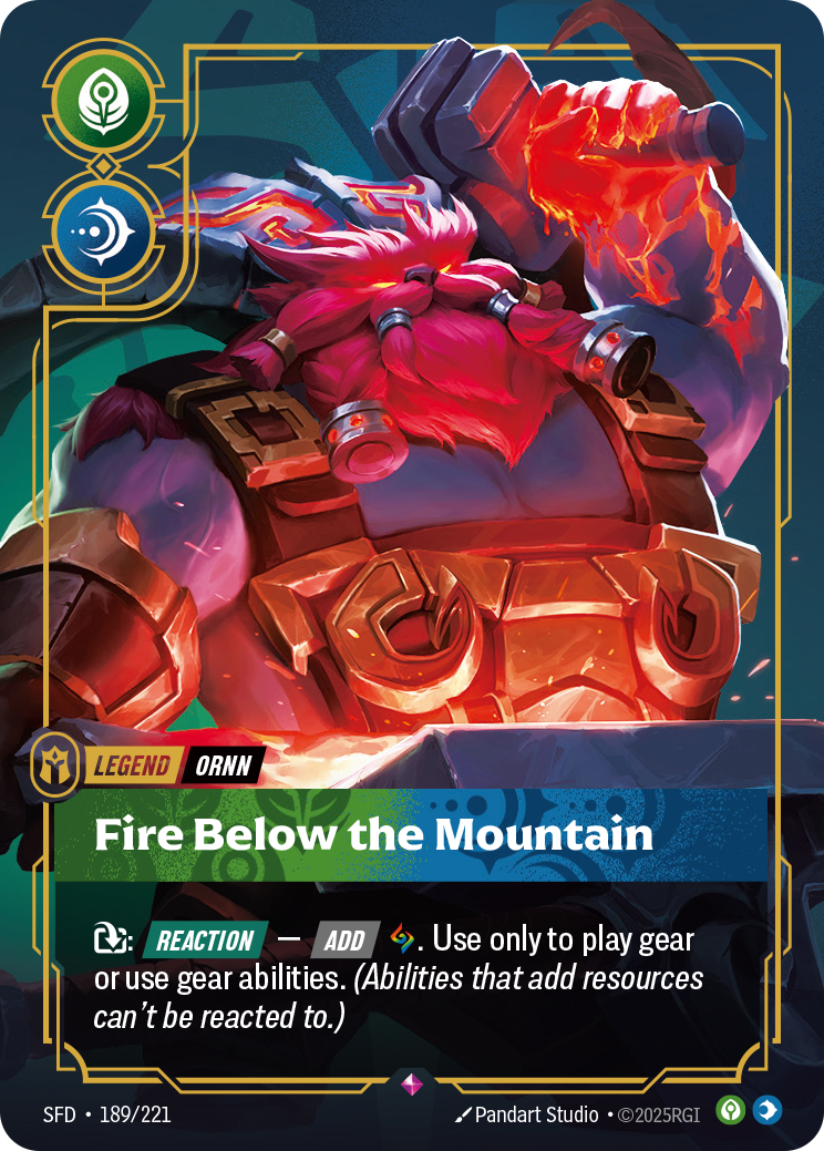Fire Below the Mountain SFD 189/221 Chinese Version