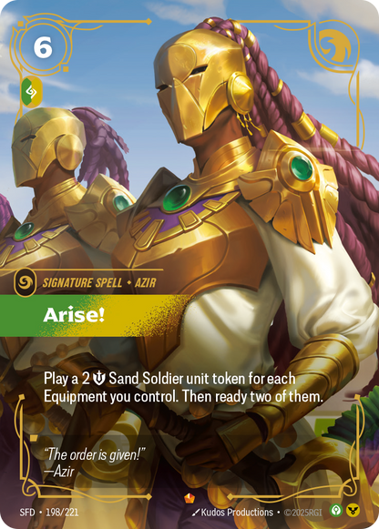Arise! SFD 198/221 Chinese Version