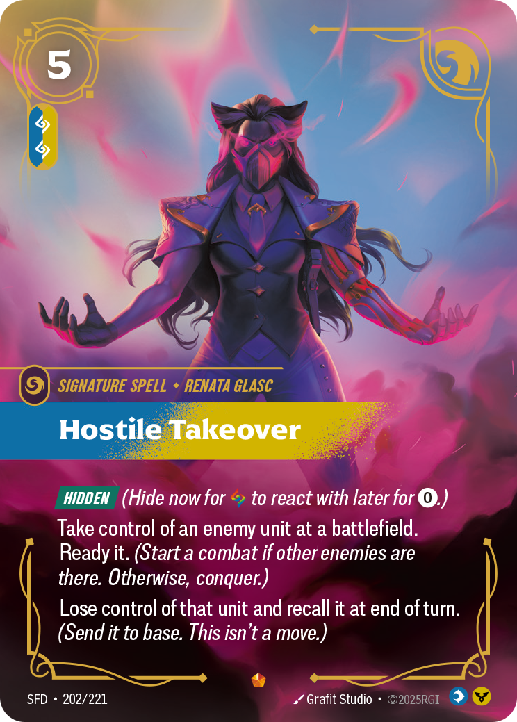 Hostile Takeover SFD 202/221 Chinese Version