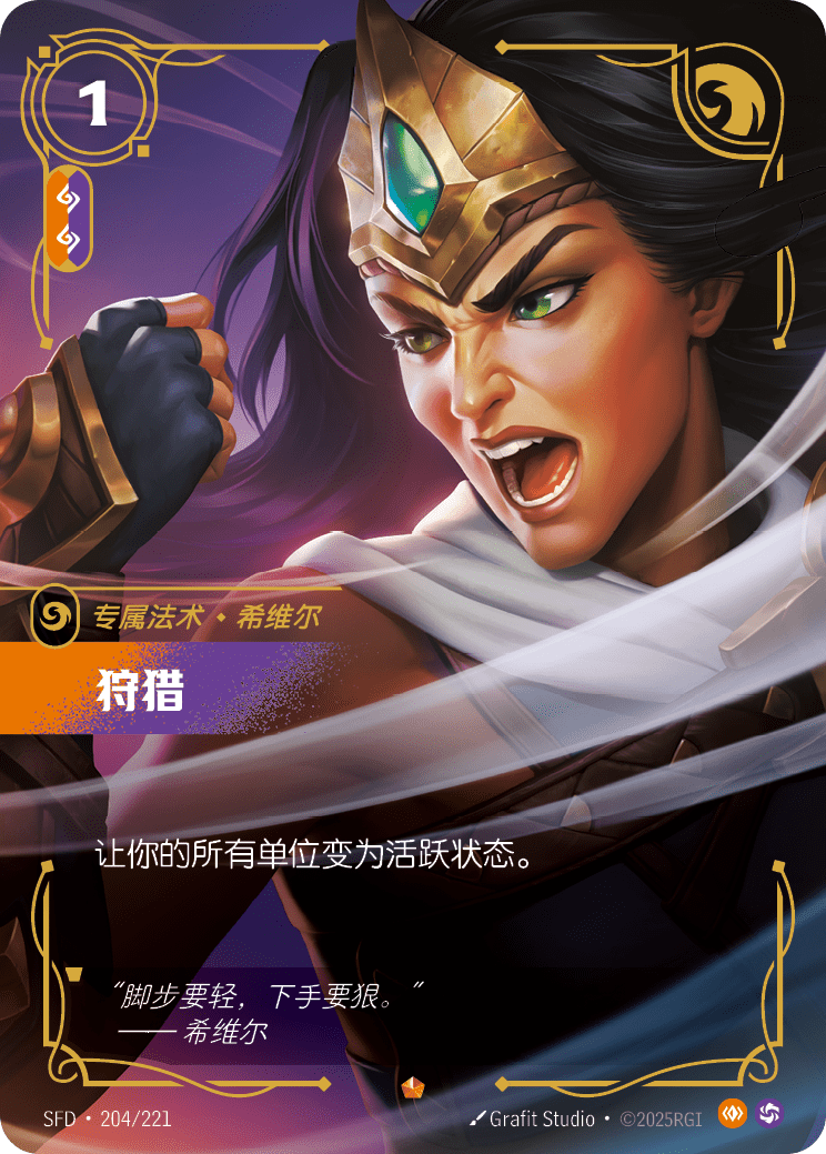 On the Hunt SFD 204/221 Chinese Version