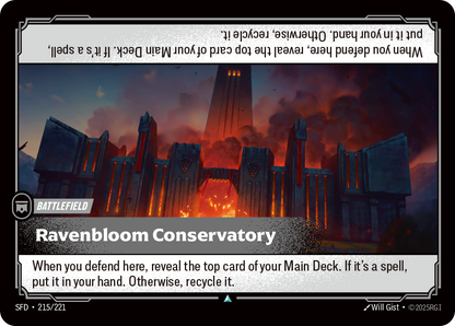 Ravenbloom Conservatory SFD 215/221 Chinese Version