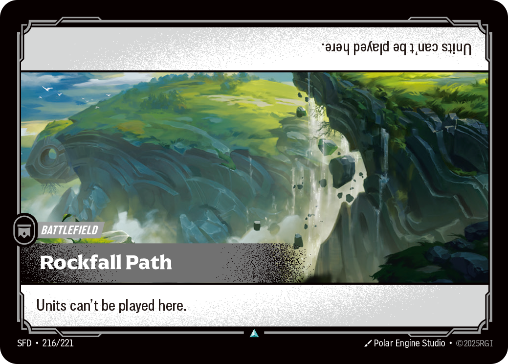 Rockfall Path SFD 216/221 Chinese Version