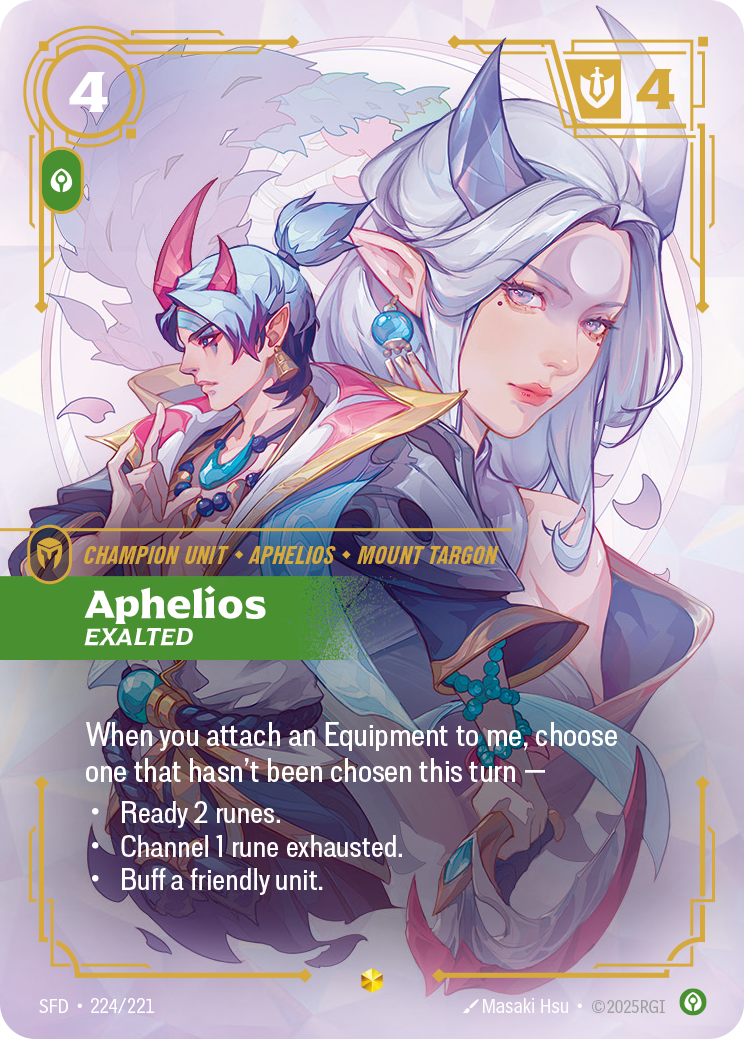 Aphelios - Exalted SFD 224/221 Chinese Version