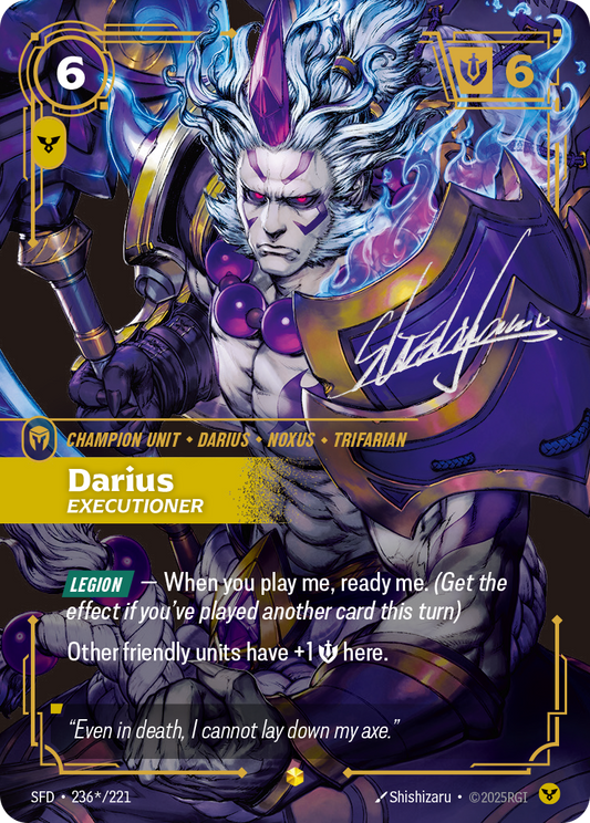 Darius - Executioner SFD 236*/221 Chinese Version