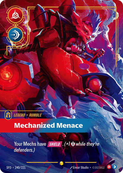 Mechanized Menace SFD 240/221 Chinese Version