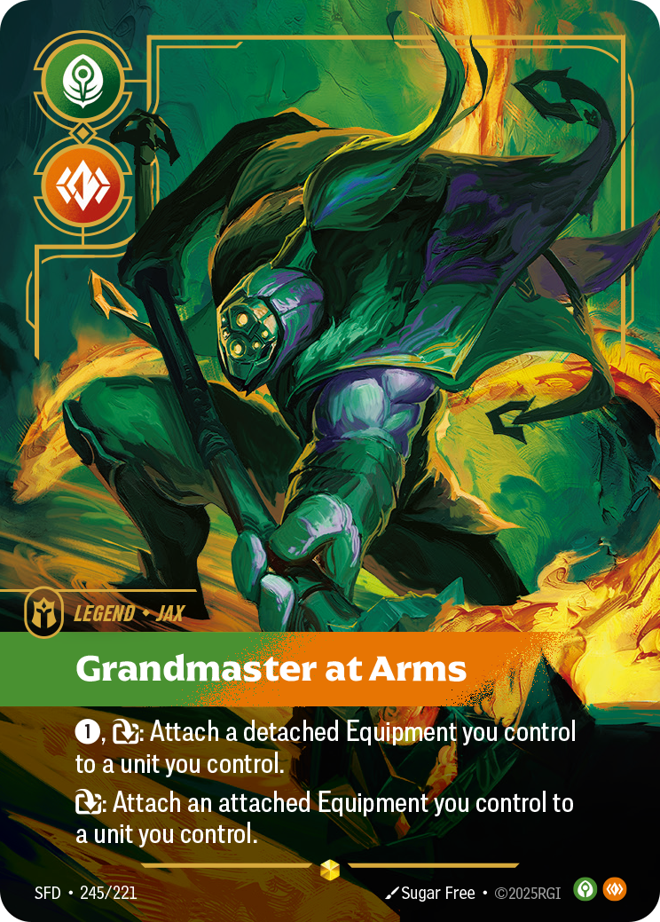 Grandmaster at Arms SFD 245/221 Chinese Version