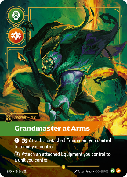 Grandmaster at Arms SFD 245/221 Chinese Version